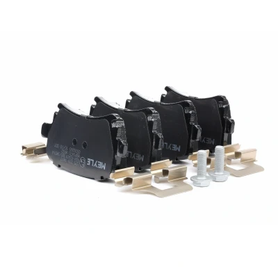 Bilde av MEYLE 025 239 1417 Bremseklosser ORIGINAL Quality bakaksel klargjort for slitasjeindikator med antihyle blikk VOLKSWAGEN: Tiguan I, Touran Caddy 3