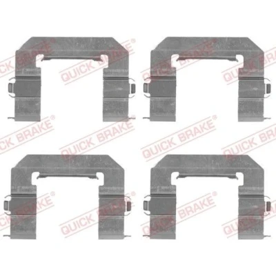 Bilde av QUICK BRAKE 109 1761 Tibehørsett, skivebremse belegg CHEVROLET: Captiva, OPEL: Antara