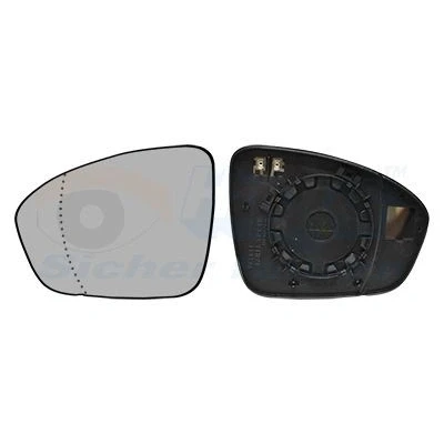 Bilde av VAN WEZEL 4407837 Speilglass venstre