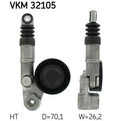 Bilde av SKF VKM 32105 Strammerull