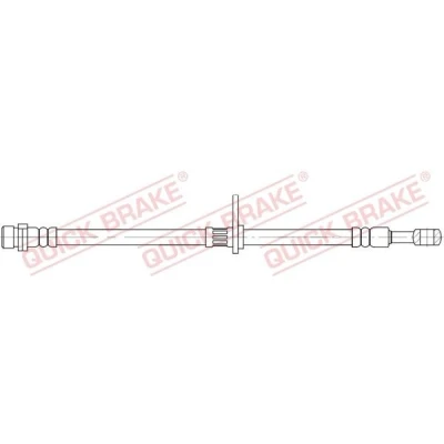 Bilde av QUICK BRAKE 58.851 Bremseslange 435