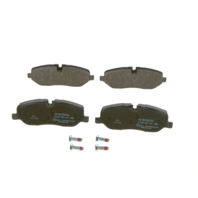 Bilde av BOSCH 0 986 494 147 Bremseklosser Low Metallic med montageanvisning, antihyle blikk, skruer LAND ROVER: Discovery 3, 4
