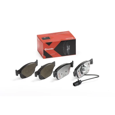 Bilde av BREMBO P 85 153X Bremseklosser inkl. slitasjevarselkontakt uten tilbehør AUDI: A4 B9 Avant, A5 Sportback, Allroad