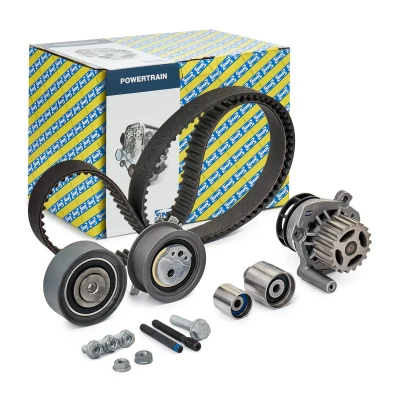 Bilde av SNR KDP457.730 Vannpumpe + Registerreimsett VOLKSWAGEN: Caddy 3, Passat B7 Alltrack, Transporter 5, AUDI: A4 B8 Allroad, Q5, A3 Sportback