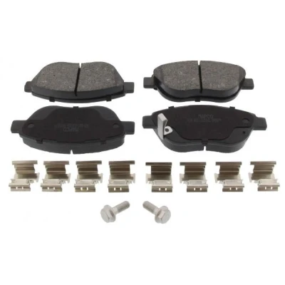Bilde av MAPCO 6971 Bremseklosser framaksel med akustisk slitasjevarsel OPEL: Corsa D Hatchback
