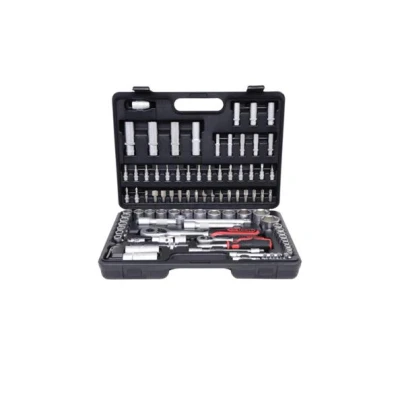 Bilde av KS TOOLS 917.0796 Pipesett 96 Krom vanadium stål 1/2, 1/4 med skrallefunksjon firkant