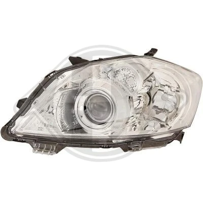 Bilde av DIEDERICHS 6619181 Frontlykter venstre H11, H11/HB3, HB3 krom TOYOTA: Auris Hatchback