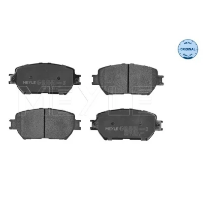 Bilde av MEYLE 025 239 2817 Bremseklosser ORIGINAL Quality framaksel ekskl. slitasjevarselkontakt med antihyle blikk TOYOTA: Camry V Sedan