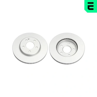 Bilde av OPTIMAL BS 3131C Bremseskiver framaksel 284 22 5/6 ventilert belagt MERCEDES BENZ: C Klasse Sedan, T modell