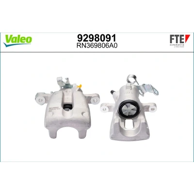 Bilde av FTE 9298091 Bremsecaliper grå Aluminium høyre bakaksel uten holder OPEL: Astra H Caravan, Hatchback, GTC