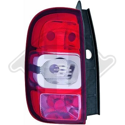 Bilde av DIEDERICHS 4560191 Baklykter venstre P21W, P21/5W, PY21W