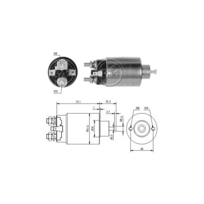 Bilde av Magnetbryter, starter, kia,mazda,suzuki, 23343 AA000, M8011, M001Q71281, M001T60381, M001T70283, M001T70381, M001T71081, M001T7128