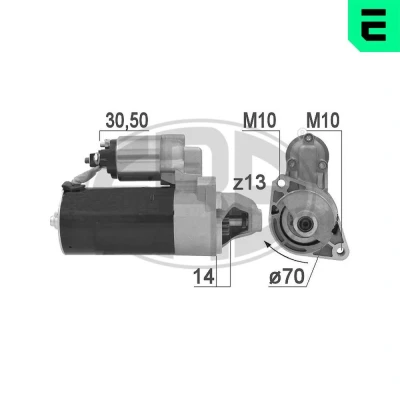 Bilde av ERA 220941A Starter 12 2,2 13 MERCEDES BENZ: Vito Mixto, Sprinter 3.5 T Minibuss, Minibuss