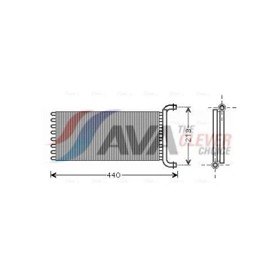 Bilde av PRASCO MSA6399 Varmeveksler
