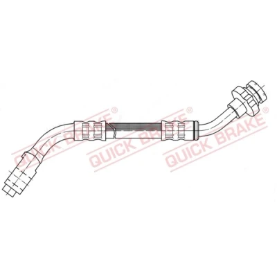 Bilde av Bremseslange, Framaksel høyre, ford maverick, nissan pick up, terrano i, ii, 1954516, 1954619, 1958315, 1958916, 1962371, 462100