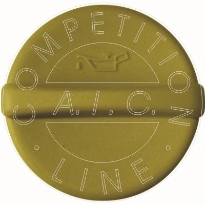 Bilde av AIC 54498 Deksel, oljepåfyllingsstuss gul OPEL: Vectra C Caravan, Astra H GTC, Corsa D Hatchback, SAAB: 9 3 Hatchback