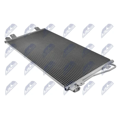 Bilde av NTY CCS NS 021 Kondensator uten tørker Aluminium 690 R 134a RENAULT: MASTER 2 Kasten