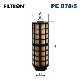 Bilde av FILTRON PE 878/5 Drivstoffilter Filterinnsats IVECO: Daily 6