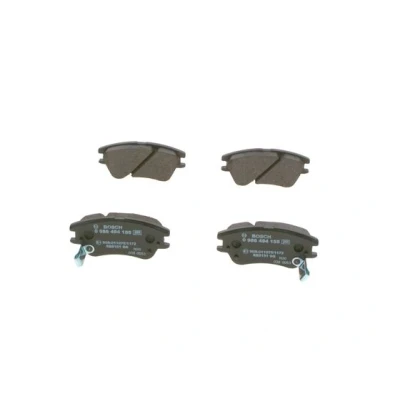 Bilde av BOSCH 0 986 494 155 Bremseklosser Low Metallic med akustisk slitasjevarsel