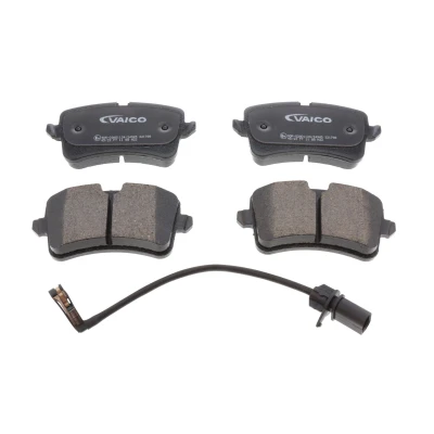 Bilde av VAICO V10 1024 Bremseklosser Q+, original equipment manufacturer quality bakaksel inkl. slitasjevarselkontakt AUDI: A6 C7 Avant, A4 B8 Avant