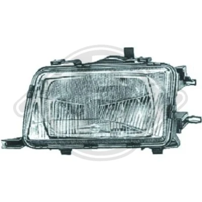 Bilde av DIEDERICHS 1015083 Frontlykter venstre H4 AUDI: 80 B4 Sedan