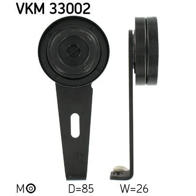 Bilde av SKF VKM 33002 Strammerull CITROËN: XM II Hatchback, Jumpy I Van, Xsara Coupé, PEUGEOT: 406 Stasjonsvogn, Partner Van