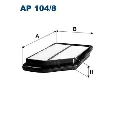 Bilde av FILTRON AP 104/8 Luftfilter 42 180 306,5 Filterinnsats HONDA: CIVIC 8 Hatchback