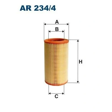 Bilde av FILTRON AR 234/4 Luftfilter 260 148 Filterinnsats LANCIA: DELTA 3, FIAT: BRAVO 2