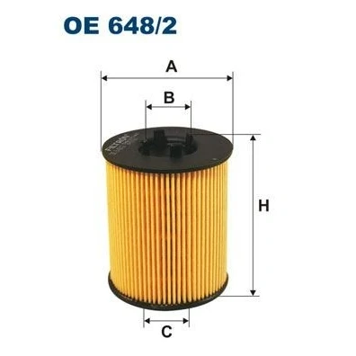 Bilde av Oljefilter, opel,saab,vauxhall, 21018826, 5650316, 56550316, 650308, 90 536 362, 905363662, 9118851, 9192426, 93183723