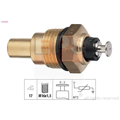 Bilde av EPS 1.830.067 Kjølevæsketemperatursensor Made in Italy OE Equivalent