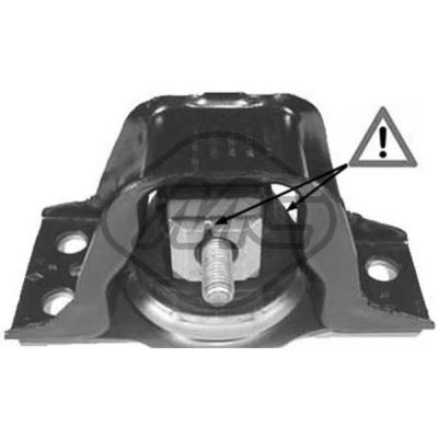 Bilde av Lagring, motor, Høyre, nissan micra iii, renault clio modus / grand modus, 82 00 131 305