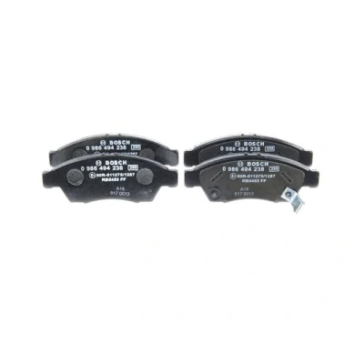 Bilde av BOSCH 0 986 494 238 Bremseklosser Low Metallic med akustisk slitasjevarsel antihyle blikk SUZUKI: Liana Hatchback