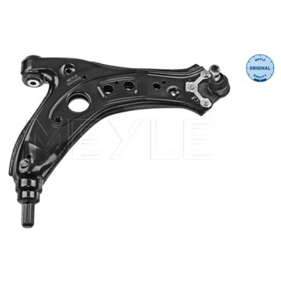 Bilde av MEYLE 116 050 0019 Bærebru ORIGINAL Quality med støtte / styreledd, gummifeste framaksel høyre Casterstag stålplate VOLKSWAGEN: Polo IV Hatchback