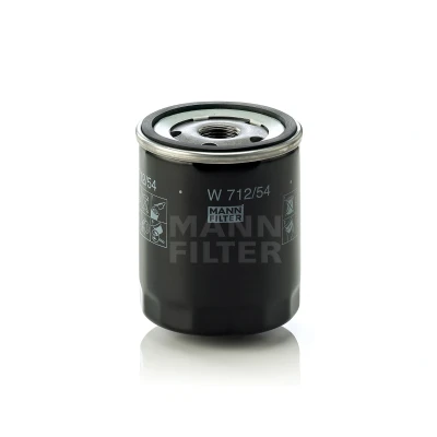 Bilde av MANN FILTER W 712/54 Oljefilter 3/4 16 UNF med en retursperreventil Påskruingsfilter SKODA: Fabia 1 Combi, Octavia I Hatchback, Hatchback