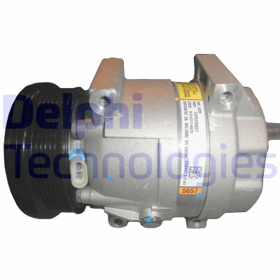 Bilde av DELPHI TSP0155657 Kompressor 5V16 PAG 46 med kompressorlje