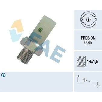 Bilde av EPS 1.800.076 Oljetrykkbryter M14x1,5 Made in Italy OE Equivalent