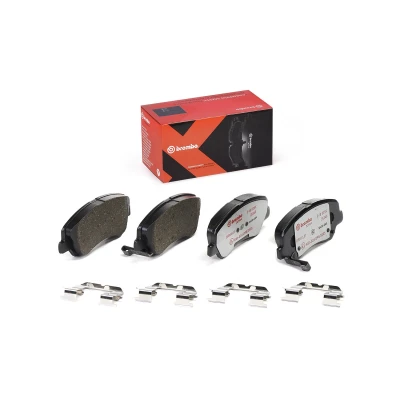 Bilde av BREMBO P 18 025X Bremseklosser med akustisk slitasjevarsel tilbehør KIA: Rio 3, 4