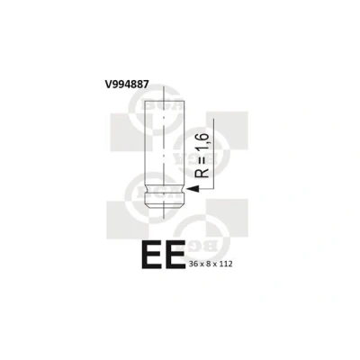 Bilde av Utløpsventil, citroën,fiat,iveco,opel,peugeot,renault,renault trucks, 0949.A0, 5001836573, 99432837