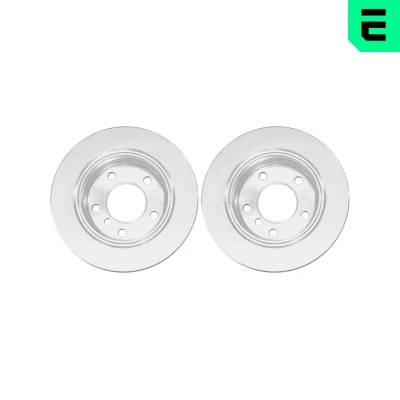 Bilde av OPTIMAL BS 4580C Bremseskiver bakaksel 276 19 5/6 ventilert belagt BMW: 3 Coupé, Touring, Sedan