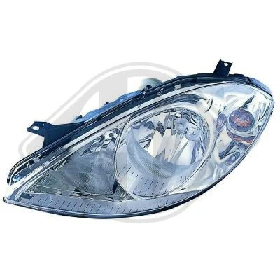 Bilde av DIEDERICHS Priority Parts 1681081 Frontlykter venstre H7/H7 med reflektor