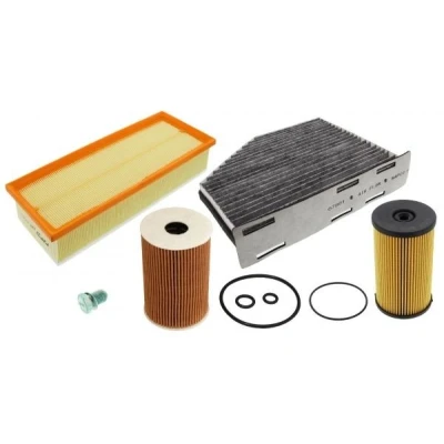 Bilde av MAPCO 68827 filtersett pollenfilter fem deler VOLKSWAGEN: Caddy 3, Tiguan I, Passat CC, SKODA: Octavia 2 Combi, Superb II Stasjonsvogn, Yeti