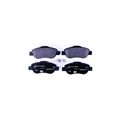 Bilde av HELLA 8DB 355 011 241 Bremseklosser ikke klargjort for slitasjeindikator med bremsecaliperskruer FIAT: Panda II Hatchback