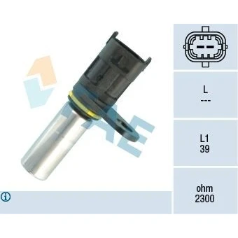 Bilde av Impulsgiver, veivaksel, fiat,opel,vauxhall, 10456604, 1238938, 152785, 71739726