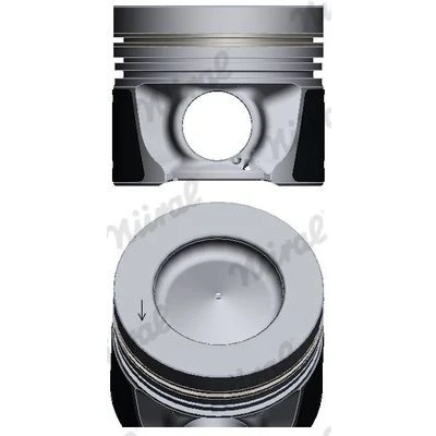 Bilde av NÜRAL 87 432900 00 Motorstempel 79,5 med kjølekanal, kolberingbærer, for trapesstempelstang VOLKSWAGEN: GOLF 6