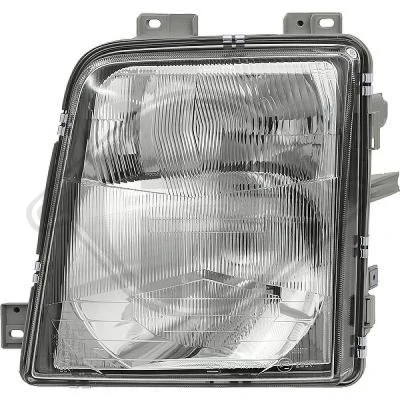Bilde av DIEDERICHS 2280981 Frontlykter venstre H4, H4/H1, H1