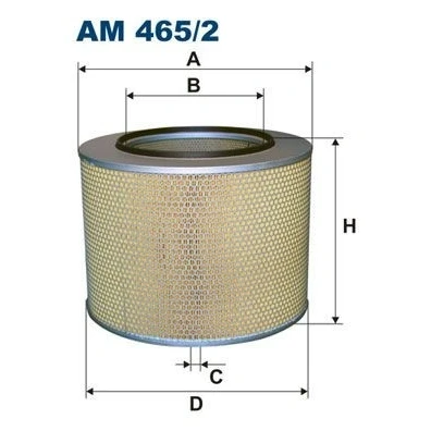 Bilde av FILTRON AM 465/2 Luftfilter 318 420 Filterinnsats MERCEDES BENZ: ATEGO