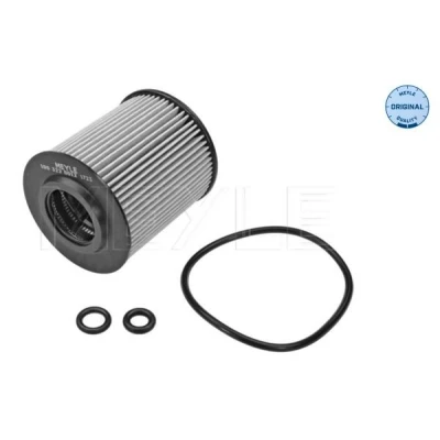 Bilde av MEYLE 100 322 0012 Oljefilter ORIGINAL Quality med tetning Filterinnsats VOLKSWAGEN: Polo V Hatchback, SKODA: Fabia 2, Roomster, SEAT: Ibiza 4