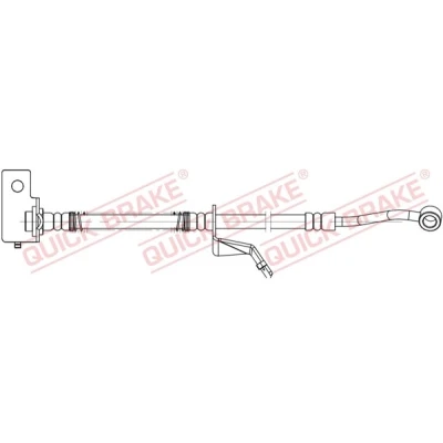 Bilde av QUICK BRAKE 58.877X Bremseslange 440 M10x1 HYUNDAI: i20 I Hatchback