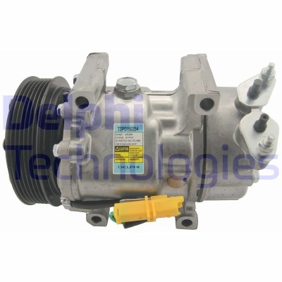 Bilde av DELPHI TSP0159334 Kompressor Sanden SD6V12 PAG 46 med kompressorlje