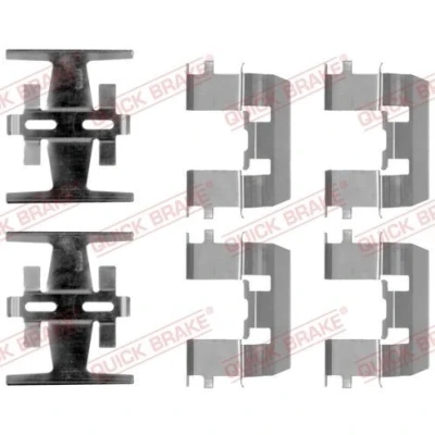 Bilde av QUICK BRAKE 109 1208 Tibehørsett, skivebremse belegg HONDA: CR V 1